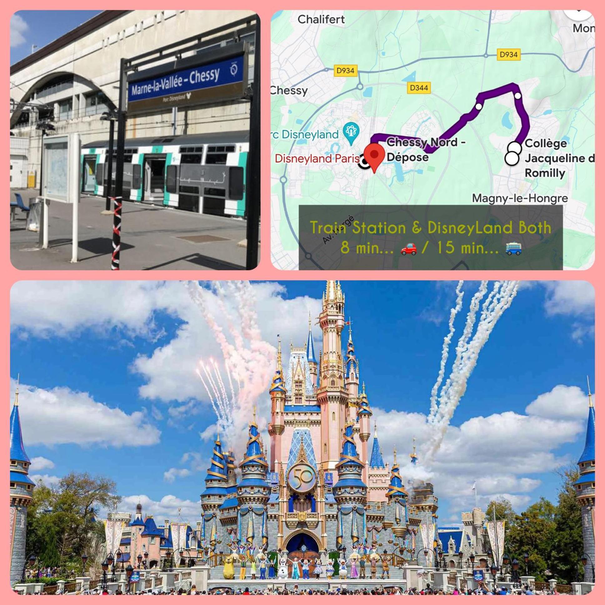 Once Upon A Time - 7Min From Disneyland - Free Private Parking - Self Checkin - Balcony - Barbecue Magny-le-Hongre Exterior photo